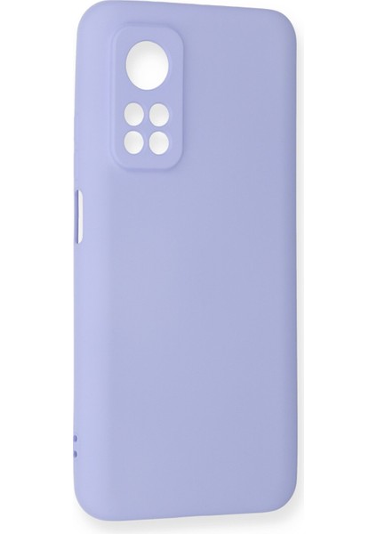 Xiaomi Mi 10T Pro Kılıf Silikon Kılıf Yumuşak Kılıf Içi Kadife Lansman - Lila