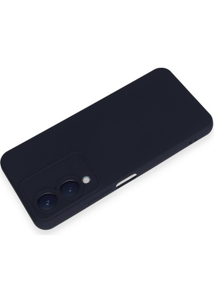 Vivo Y17S Kılıf Silikon Kılıf Yumuşak Kılıf Içi Kadife Lansman - Lacivert