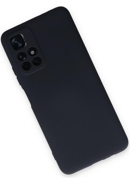 Xiaomi Redmi Note 11T Kılıf Silikon Kılıf Yumuşak Kılıf Içi Kadife Lansman - Lacivert modelleri