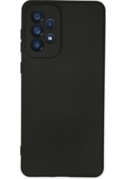 Samsung Galaxy A23 4g Kılıf Silikon Kılıf Yumuşak Kılıf Içi Kadife Lansman - Siyah