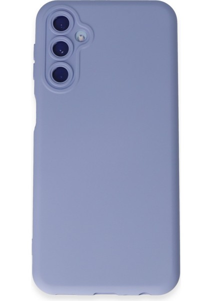 Samsung Galaxy M14 5g Kılıf Silikon Kılıf Yumuşak Kılıf Içi Kadife Lansman - Lila