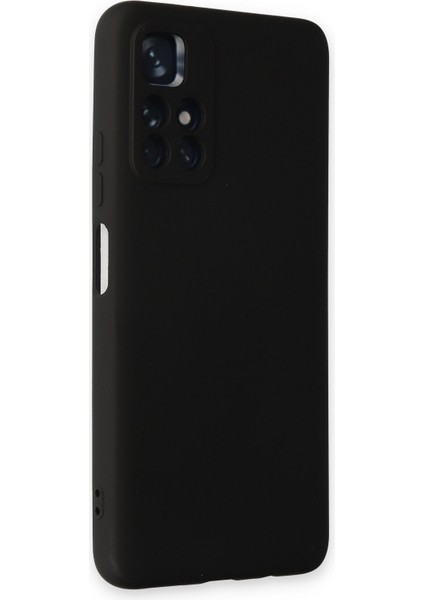 Xiaomi Redmi Note 11T Kılıf Silikon Kılıf Yumuşak Kılıf Içi Kadife Lansman - Siyah fiyatları