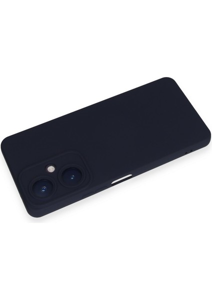 Vivo Y27 Kılıf Silikon Kılıf Yumuşak Kılıf Içi Kadife Lansman - Lacivert modelleri