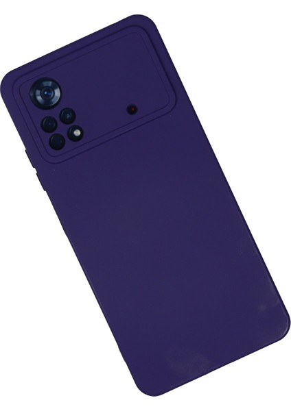 Xiaomi Poco X4 Pro 5g Kılıf Silikon Kılıf Yumuşak Kılıf Içi Kadife Lansman - Mor fiyatları