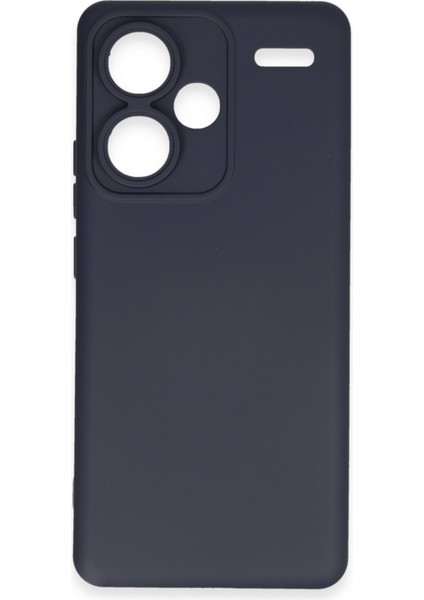 Xiaomi Redmi Note 13 Pro Plus Kılıf Silikon Kılıf Yumuşak Kılıf Içi Kadife Lansman - Lacivert fiyatları