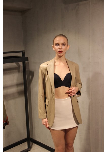 Blazer Ceket- Bej
