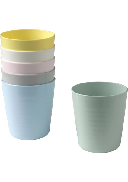 36 Parça Bebek & Çocuk Çatal, Kaşık, Bıçak, Bardak, Kase ve Tabak Seti Ikea Beslenme Takımı
