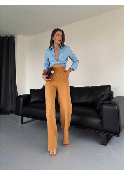 Palazzo Pantolon - Kahverengi