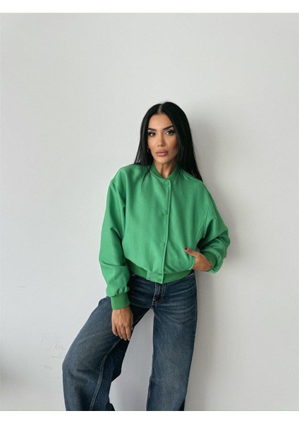 Bomber Mont Cyrus Kumaş - Yeşil indirimleri