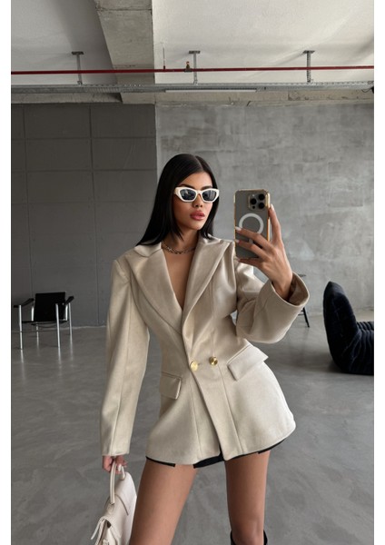 Taş Kum Saati Model Ceket