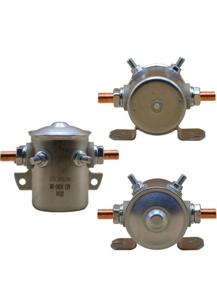 12V MARŞ YARDIMCI ARA OTOMATİK 100 A (METAL) (BAKIR KONTAK) (ÇİFT ÇIKIŞ)