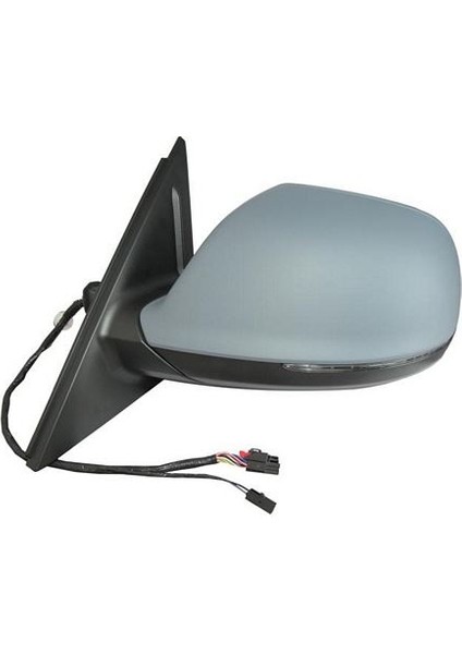 ALKAR-9043794 - Dıs Dıkız Aynası Sol Elektrıklı Asferık Isıtmalı Astarlı Katlanır Sınyallı 17 Pın Alt Aydınlatmalı Hafızalı Audı Q5 (8r) 2008-