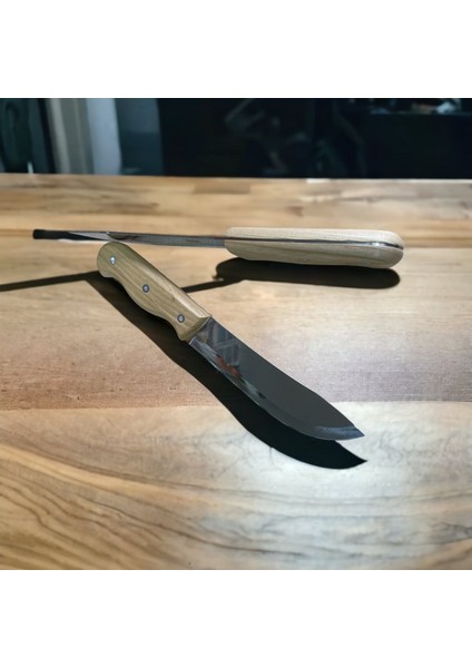 Paslanmaz Çelik 27 cm Ahşap Saplı Feng Feng Mutfak Doğrama Kesme Bıçağı Çok Amaçlı TM6146 modelleri