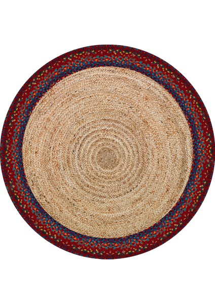 Dijital Baskılı Dekoratif Yıkanabilir Yuvarlak Kaymaz Taban Halı fiyatları