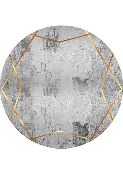 Dijital Baskılı Dekoratif Yıkanabilir Yuvarlak Kaymaz Taban Halı fiyatları