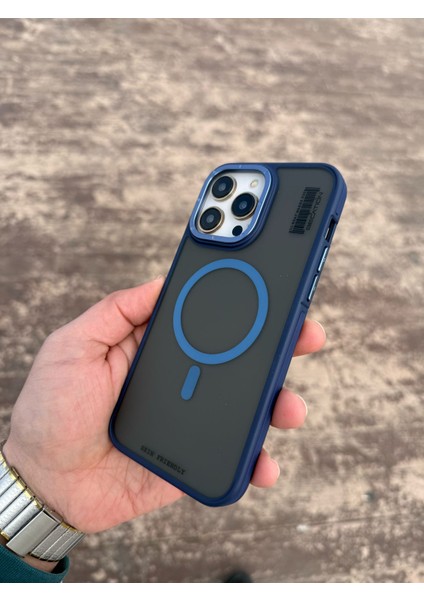 iPhone 14 Pro Mavi Kityarmor Magsafe Telefon Kılıfı