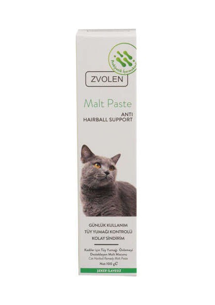 Malt Paste Tüy Yumağı Kontrol Kedi Macunu 100 ML