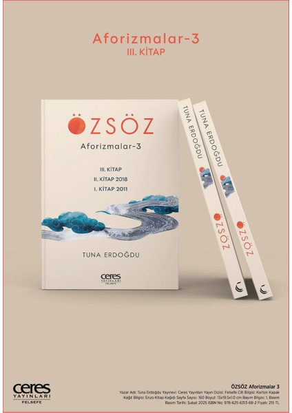 Özsöz Aforizmalar 3 Tuna Erdoğdu 9786256313682