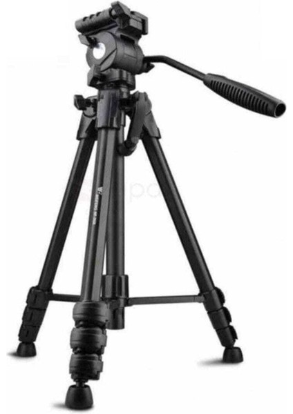 WT-3520 Cep Telefonu , Dslr ve Kamera Uyumlu 140CM Taşıma Çantalı Tripod Tripot Siyah