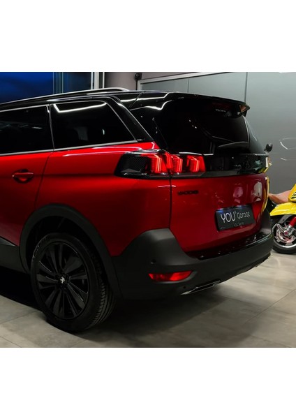 Peugeot 5008 Ön Kaput ve Bagaj 20-22 Parlak Siyah Yazı Logo modelleri
