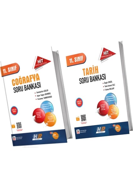 Hız ve Renk 11. Sınıf Tarih ile Coğrafya Soru Bankası Seti 2 Kitap
