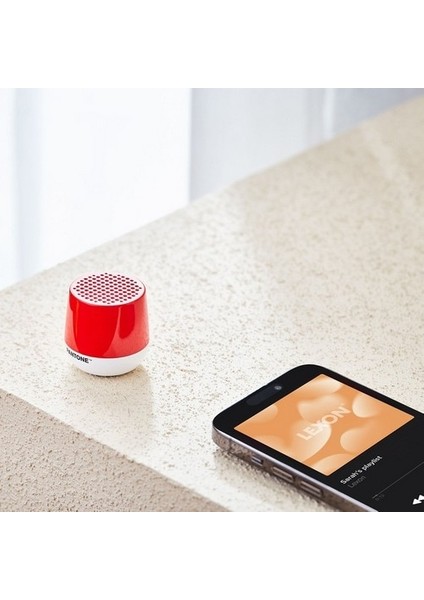 x Pantone Mino + Bluetooth Hoparlör Kırmızı