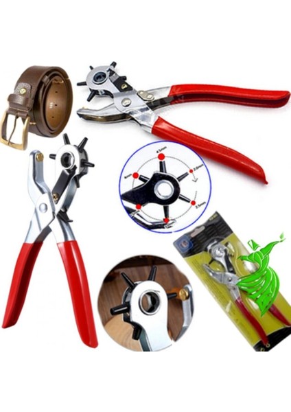 6 Farklı Boyutta Kemer Delme Pensesi Kemer Delici fiyatları