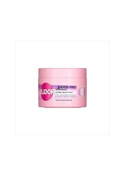 Elidor Ultra Işıltı 100 Yoğun Onarıcı Maske 220 ml