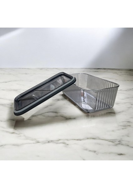 Akrilik Vakumlu Sakalam Kabı, Maxi Dikdörtgen Vakumlu Contalı Saklama Kabı, modelleri