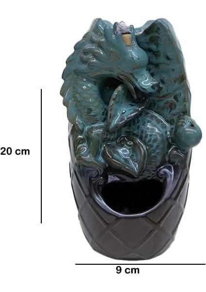 Geri Akışlı Tütsülük Çift Taraflı Buhurdanlık Seramik fiyatları