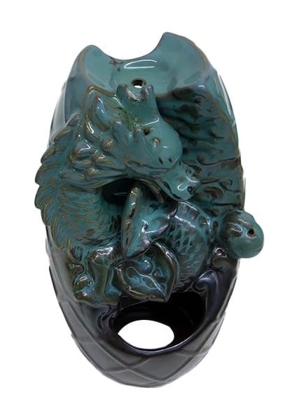 Geri Akışlı Tütsülük Çift Taraflı Buhurdanlık Seramik indirimleri