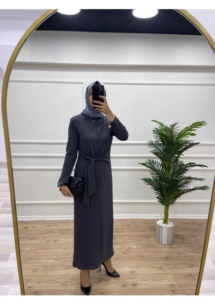 Bağcıklı Modal Elbise