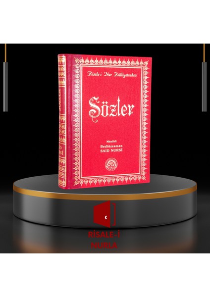 Sözler - Risale-I Nur Külliyatı Orta Boy Sırtı Deri - Bediüzzaman Said Nursi - Envar Neşriyat
