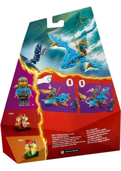 71802 Lego® Nınjago® Nya'nın Yükselen Ejderha Vuruşu 26 Parça +6 Yaş fırsatları