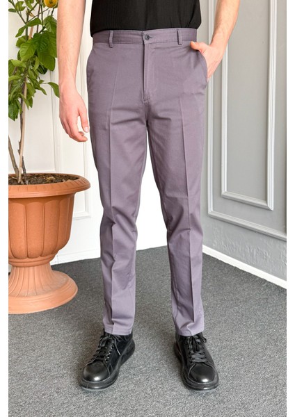 Erkek Klasik Gabardin Likralı Keten Pantolon fiyatları