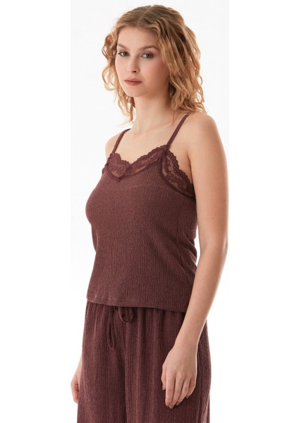 Bürümcük Kumaş Dantelli Askılı Body modelleri