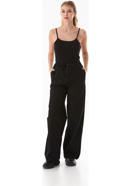 Beli Lastikli Cepli Gabardin Palazzo Pantolon