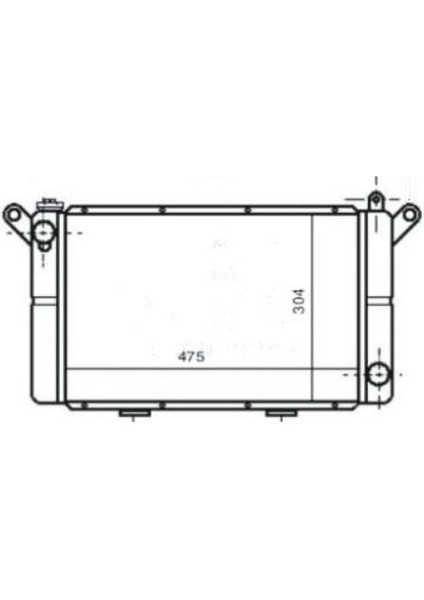 -80700 - Su Radyatoru Mekanik ( Renault : R12 ) 475×304×42