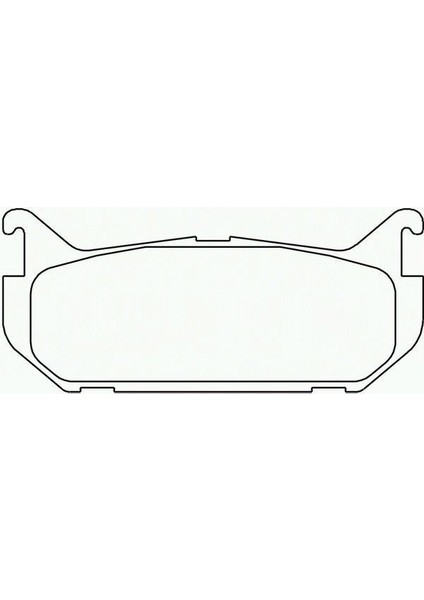 MGA-55351 - Balata Fren Arka-(Mazda: 626 92>97 ) (Eskı No: 29-04100114 )
