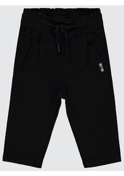 Erkek Bebek Pantolon 6-18 Ay Siyah