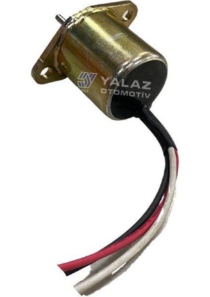 12V STOP SELENOİDİ (DÜZ KULAKLI) (KÜÇÜK TİP) (DÜZ MİL 11 MM) BOBCAT A300/S220/S250 fiyatları