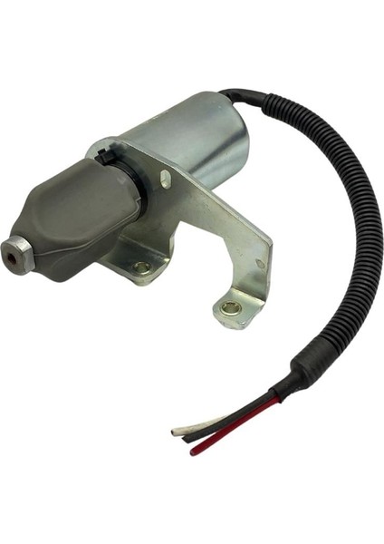 24V Stop Selenoidi Yan Ayaklı (Sağ Ayak)