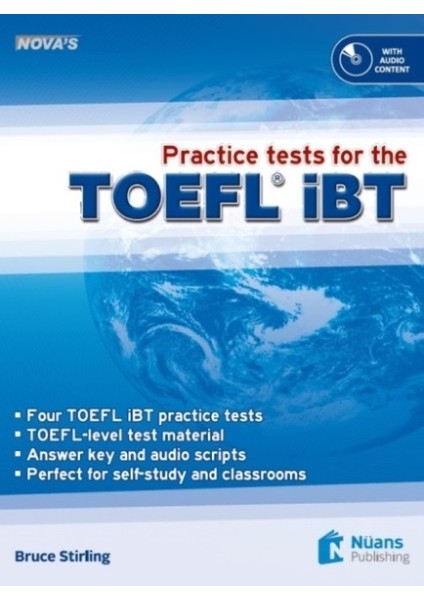 Nova’s Practice Tests For The Toefl İbt +Audio - Bruce Stirling