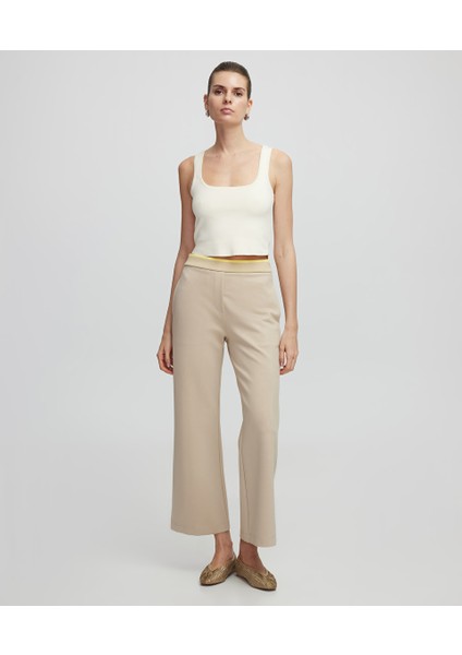 Kontrast Bel Culotte Fit Pantolon Is1250003130018
