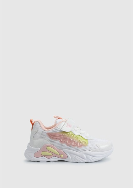 Beyaz Kız Çocuk Sneaker