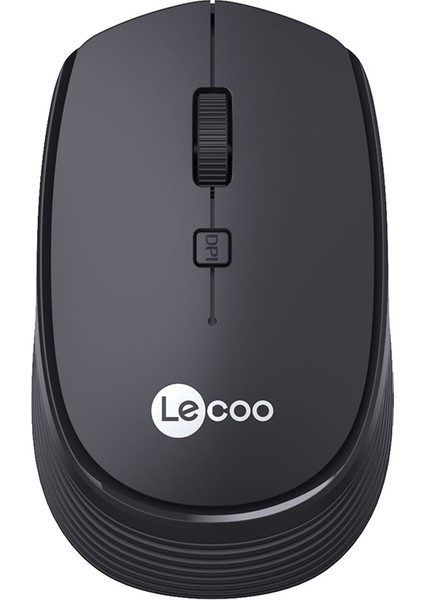 Lenovo Lecoo WS202 1600 Dpı 4 Tuşlu Siyah Kablosuz Mouse (4886)