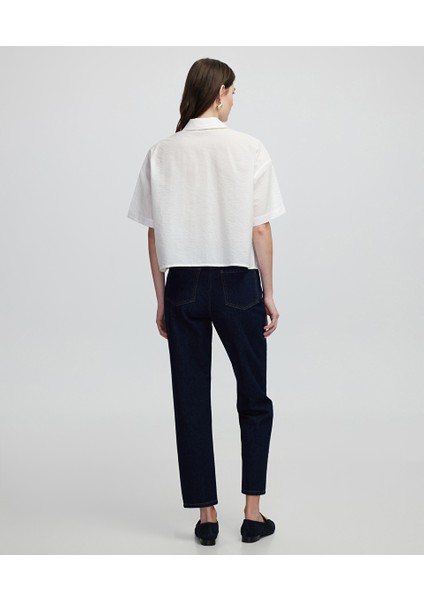 Monogram Nakışlı Gömlek IS1250025128018 fırsatları