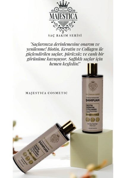(Tuzsuz) Biotin Keratin Collagen Şampuan 400ML, Onarıcı ve Yenileyici Etki fiyatları