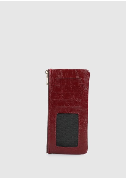 Bordo Provoq AD1024 Zeyna Bordo Cüzdan modelleri