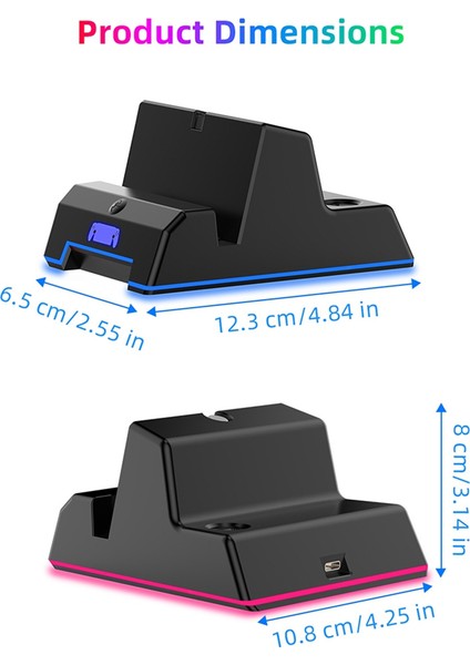 Portal Manyetik Renkli Işık Tabanlı Oyun Konsolu Şarj Cihazı (Yurt Dışından) fiyatları